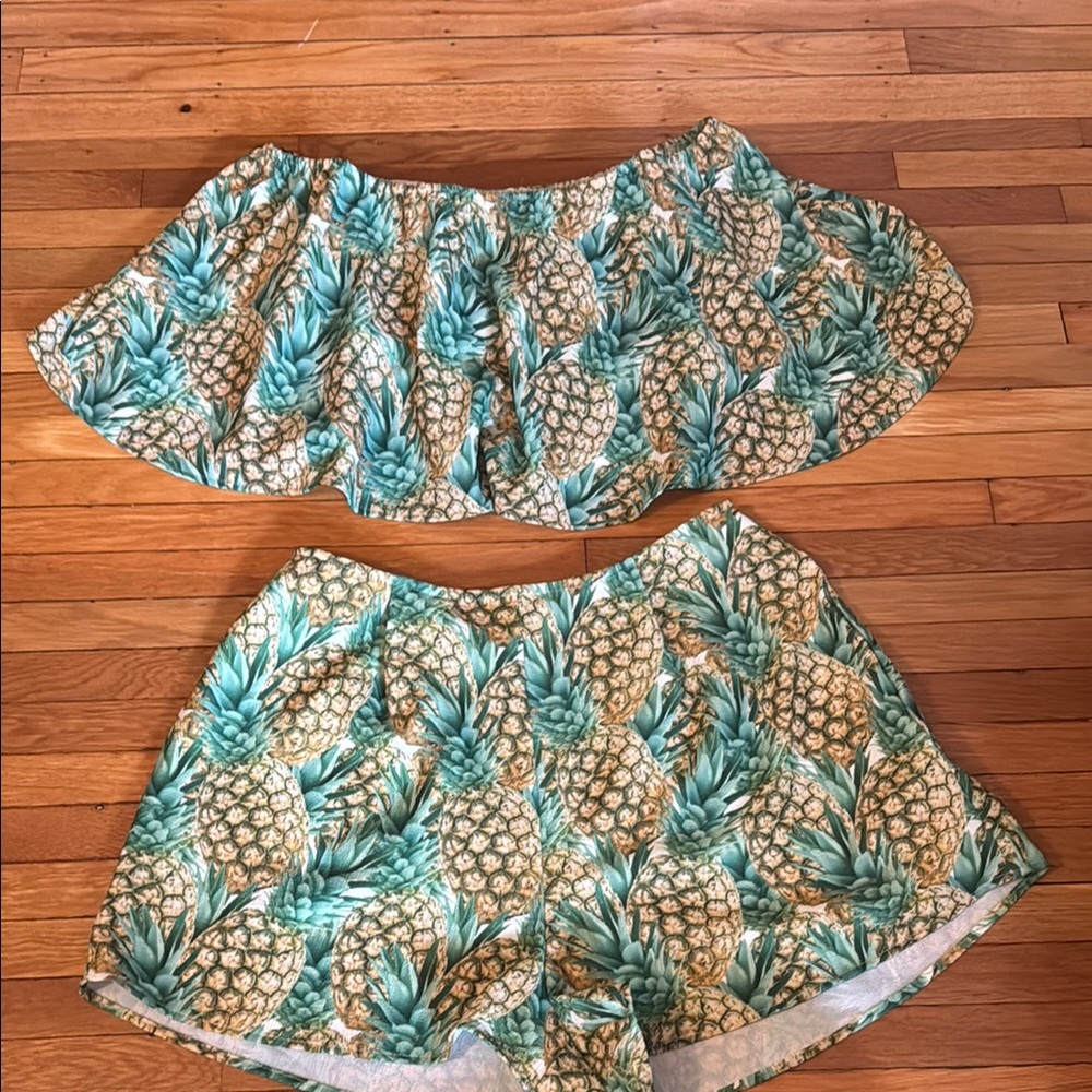 Show Me Your MuMu Green and Yellow Tropical Set